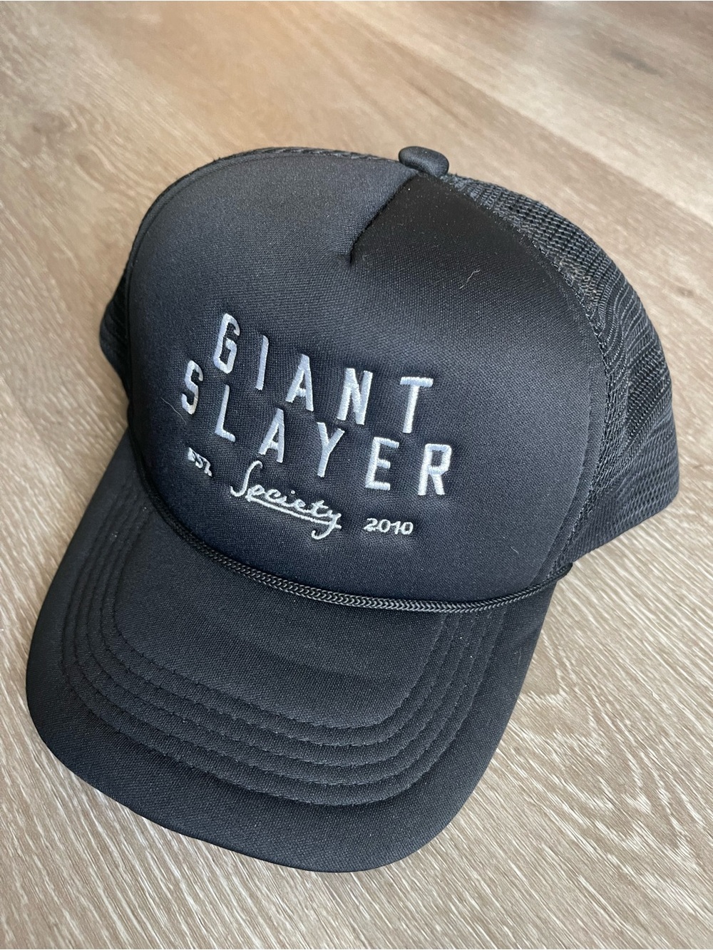 Giant Slayer Trucker Hat - Black